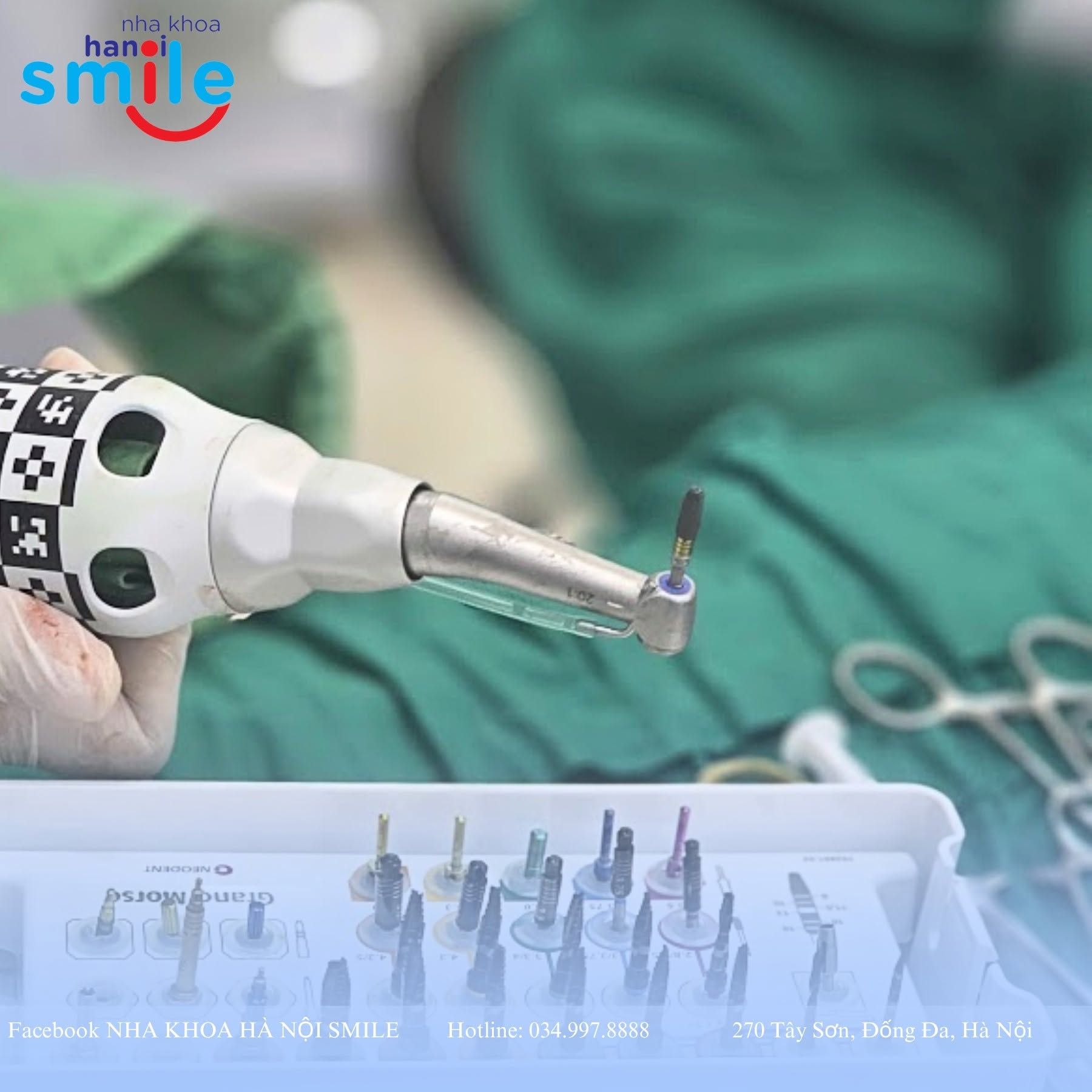 CẤY IMPLANT CHÍNH XÁC HƠN VỚI CÔNG NGHỆ HƯỚNG DẪN ĐỘNG DCARER